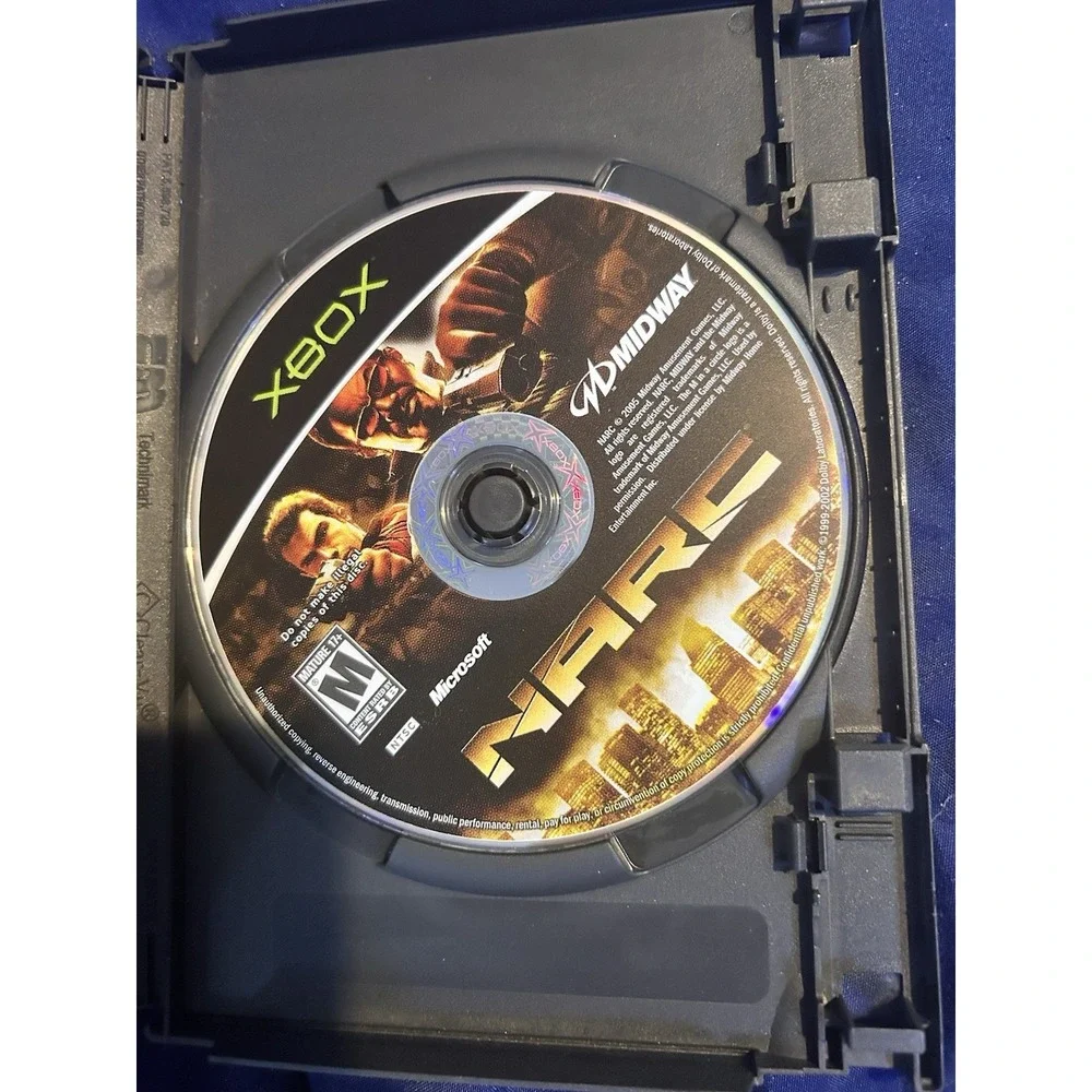 Narc‎ Xbox Disc Only
